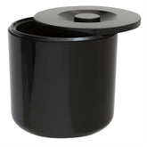 Beaumont Insulated Black Round Ice Bucket 4.5Ltr